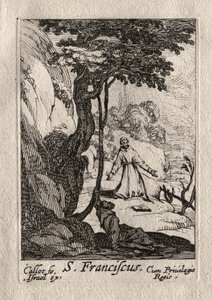 Kajícníci: sv. Francois od Jacques Callot