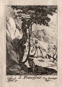 Kajícníci: sv. Francois od Jacques Callot