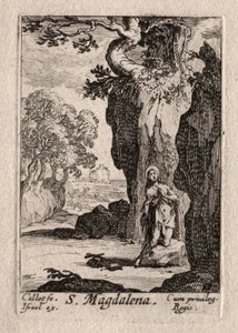 Kajícníci: sv. Kající se Madeleine od Jacques Callot