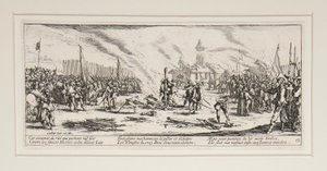 Velká válečná bída: č. 13 - Kůl od Jacques Callot