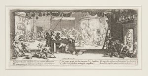 Velká válečná bída: č. 5 - Drancování od Jacques Callot