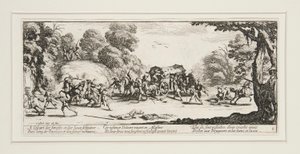 Velké válečné bídy: č. 8 - L od Jacques Callot