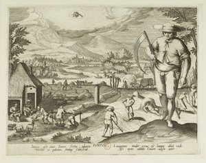 Měsíce 6, červen od Jacques Callot