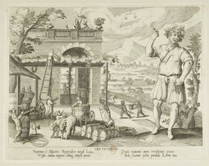 Měsíce. 9. září od Jacques Callot