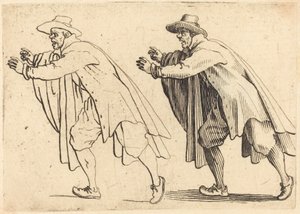Muž se pohybuje náhle od Jacques Callot