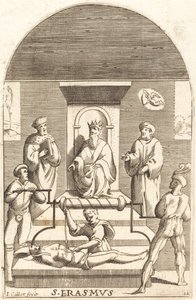 Umučení svatého Erasma od Jacques Callot
