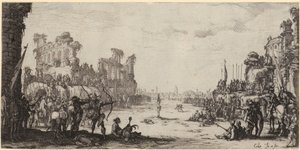 Mučednictví svatého Šebestiána od Jacques Callot