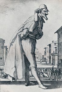 č. IV.- Velký Pantalon, c1620-1635, 1924 od Jacques Callot
