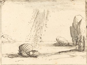 Ústřice s perlou od Jacques Callot
