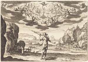 Pandora od Jacques Callot