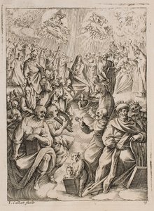Ráj, ze série „Obrázky z Říma“ od Jacques Callot