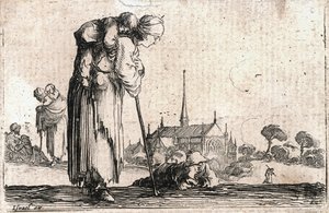 Rolnice (rytina) od Jacques Callot
