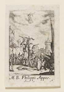 Apoštol Filip (Philippi Appos.) od Jacques Callot