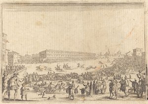 Piazza u Porta al Prato od Jacques Callot