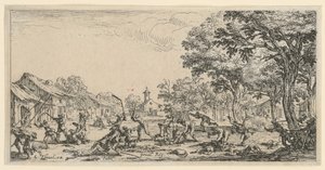 Pomsta rolníků od Jacques Callot