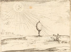 Paprsky slunce. od Jacques Callot