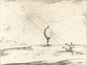 Paprsky slunce od Jacques Callot