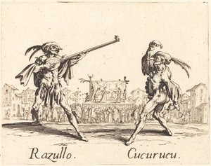Razullo a Cucurucu od Jacques Callot