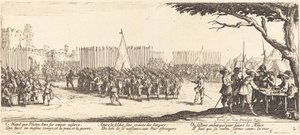 Nábor vojáků od Jacques Callot