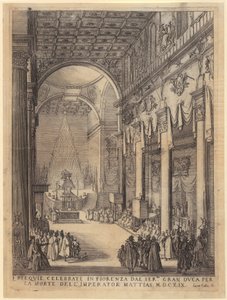 Rekviem na počest císaře Matyáše od Jacques Callot