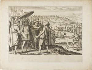 Obnova akvaduktu v Pise od Jacques Callot