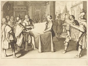 Rekonstrukce katedrály Duomo ve Florencii od Jacques Callot