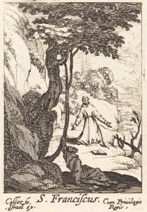 Svatý František, c. 1632. od Jacques Callot