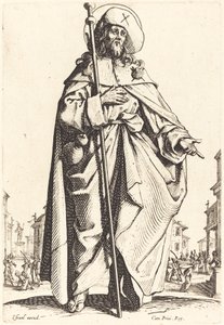 Svatý Jakub Veliký od Jacques Callot