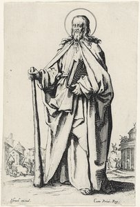 Svatý Jakub Menší z Les Grands Apôtres (Velcí apoštolové), 1631 od Jacques Callot
