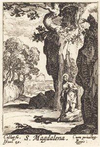 Svatá Máří Magdalena od Jacques Callot