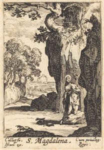 Svatá Máří Magdalena od Jacques Callot