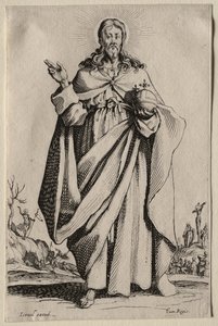 Ikony Blahoslavené Panny Marie od Spasitele / Les Grands Apôtres (Velcí apoštolové): Spasitel od Jacques Callot