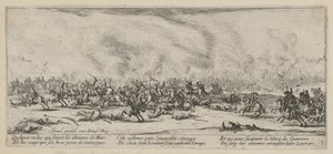 Bitva, 3. díl série „Hrůzy války“ od Jacques Callot