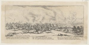 Bitva, 3. díl série „Hrůzy války“ od Jacques Callot