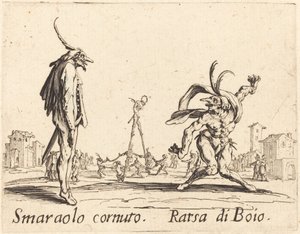 Smaralo Cornuto a Ratsa di Boio od Jacques Callot