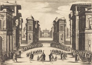 Sulejman, zákon II od Jacques Callot