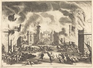 Suleiman, zákon V od Jacques Callot