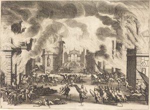 Suleiman, zákon V od Jacques Callot