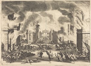 Suleiman, zákon V od Jacques Callot