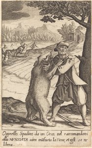 Spadino, 1619. od Jacques Callot
