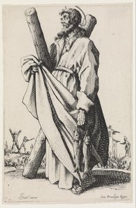 Svatý Ondřej od Jacques Callot