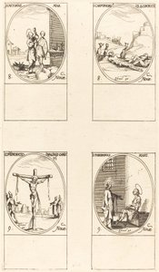 Svatý Castorius; St. Carpophorus & The Four Crown Martyrs; Připomenutí obrazu od Jacques Callot
