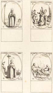 Svatá Othilie; Sts. Nicasius & Eutropia; Svatý Agnelus; Sts. Thyrs