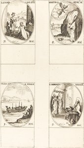 St. Stanislav; Zjevení svatého Michaela; Překlad svatého Mikuláše; St. G od Jacques Callot