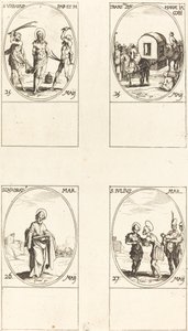 Svatý Urban; Překlad Panny Marie Jakubské; St. Quadrat; Svatý Julius od Jacques Callot