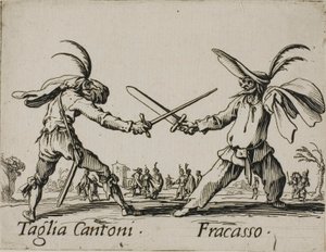 Taglia Cantoni - Fracasso, plate 24 from Balli di Sfessania   1271508   cs       czech Successfully Translated  Original: Farms Translat: Farms 1241867 cs czech Successfully Translated Original: Half-Length Figure Translat: Half-Length Figure 1289701 cs cz od Jacques Callot