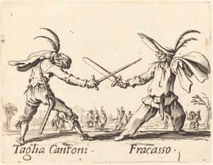 Taglia Cantoni a Fracasso od Jacques Callot