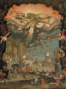 Pokušení svatého Antonína, Jacques Callot (1592-1635) od Jacques Callot