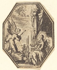 Zvěstování od Jacques Callot