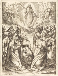 Nanebevstoupení od Jacques Callot